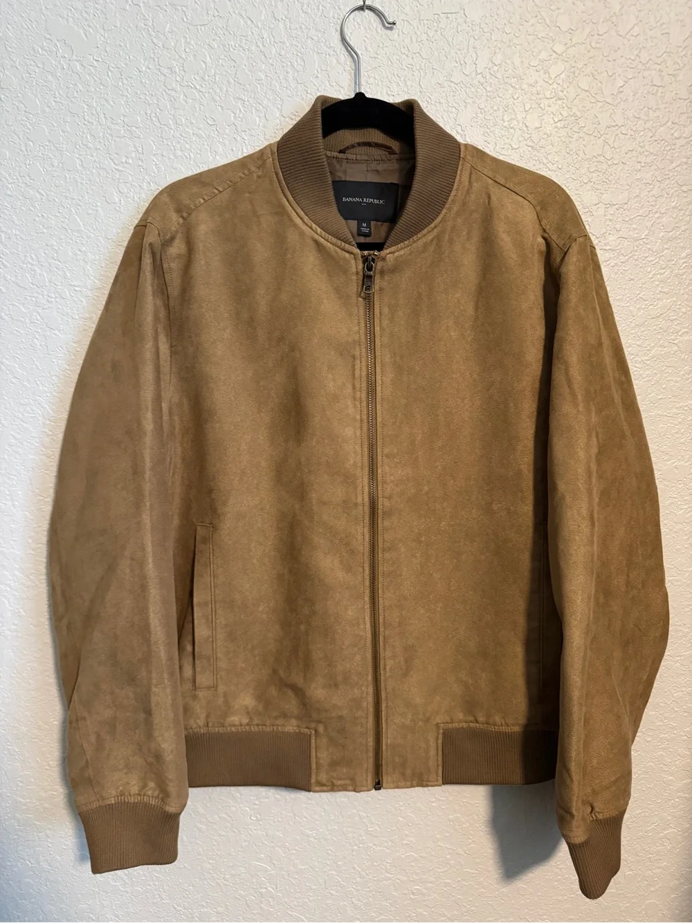 Banana Republic ROCCO VEGAN SUEDE BOMBER
